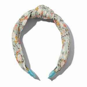 NWT Floral Knotted Headband